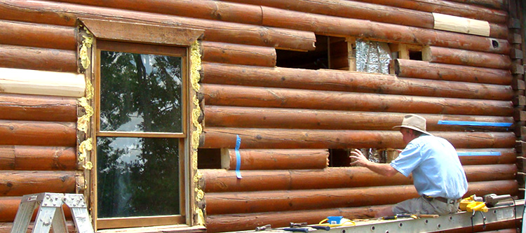 Log Home Repair Paulding County, Ohio